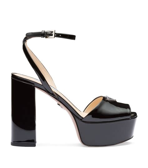 prada platform espadrille sandals|prada chunky heel sandal.